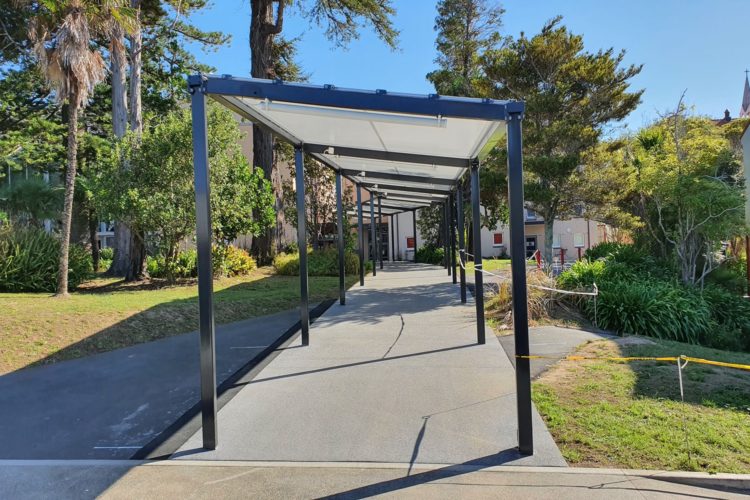 Covered Walkway for Schools